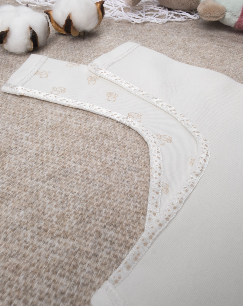 Pack 2 body felpati oeko-tex taglia unica extrasmall