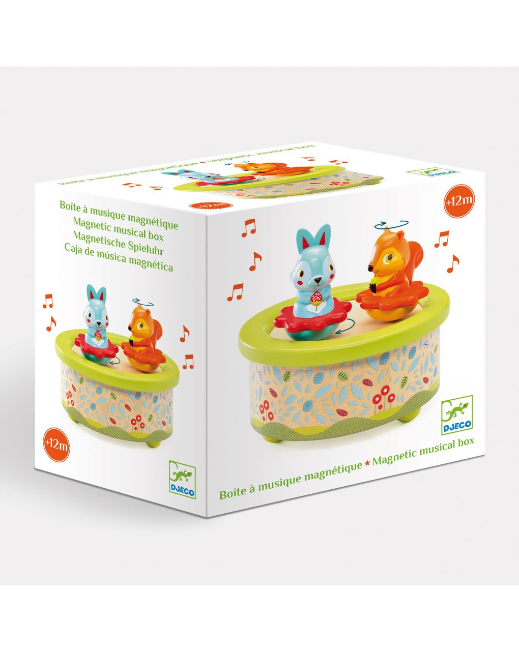 Carillon magnetico in legno friends melody - djeco