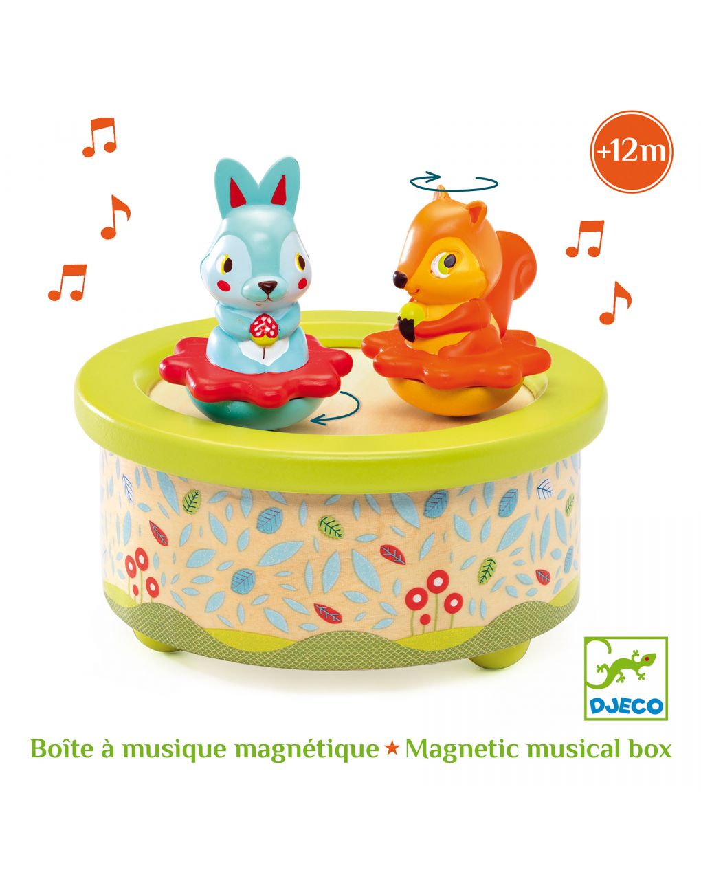 Carillon magnetico in legno friends melody - djeco