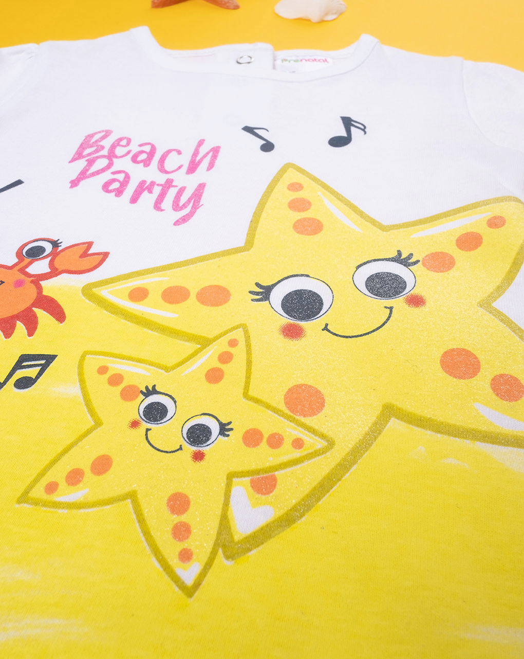 T-shirt bimba "beach party"
