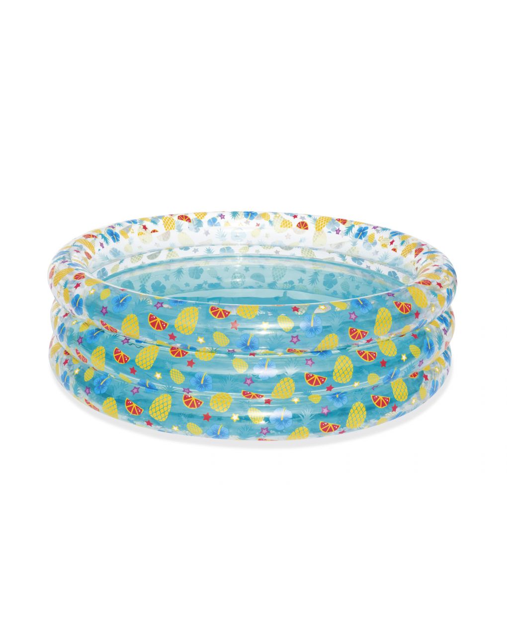 Piscina sea life trasparente a 3 anelli 170x53 cm - bestway