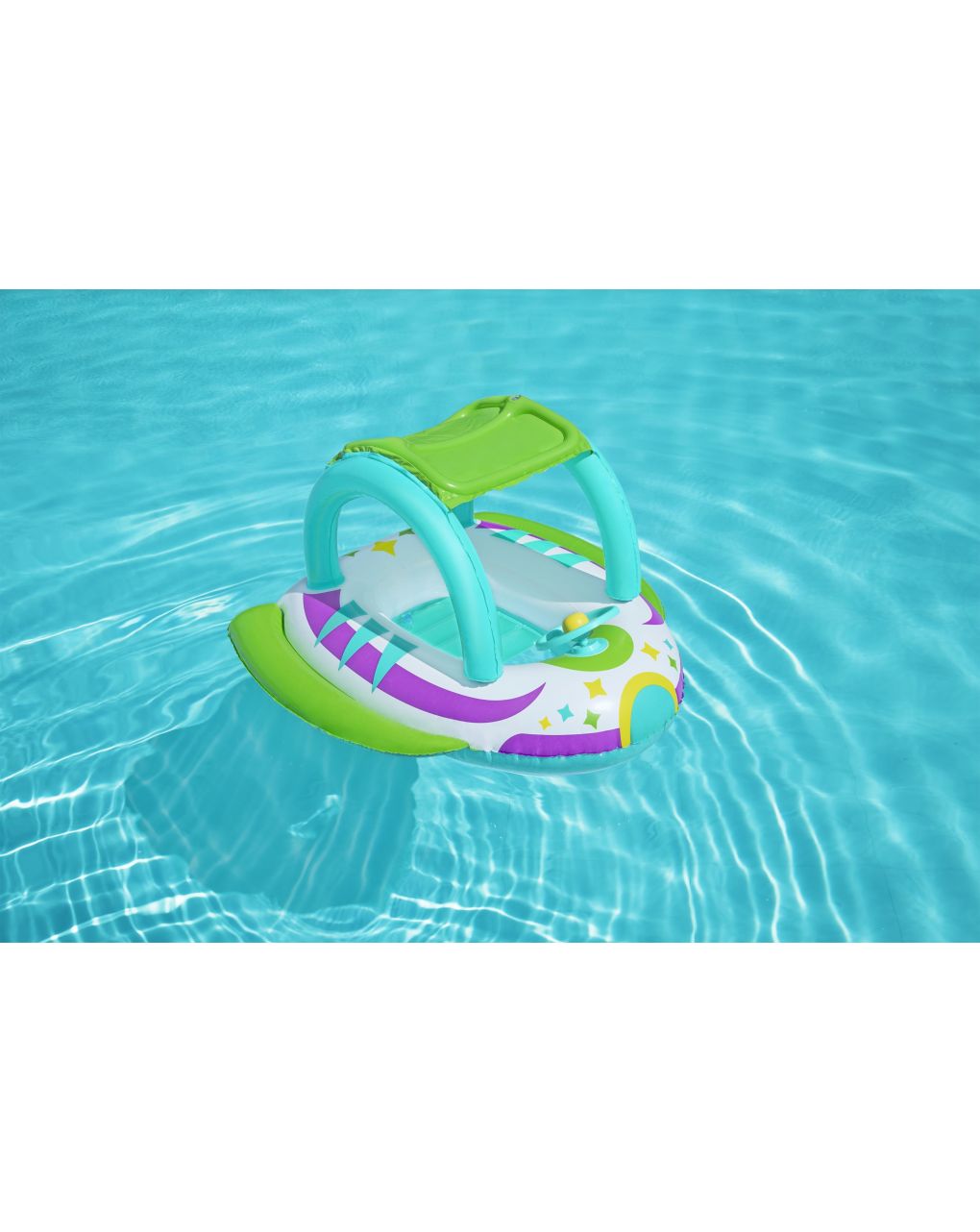 Gonfiabile navicella space con copertura 107x112 cm - bestway