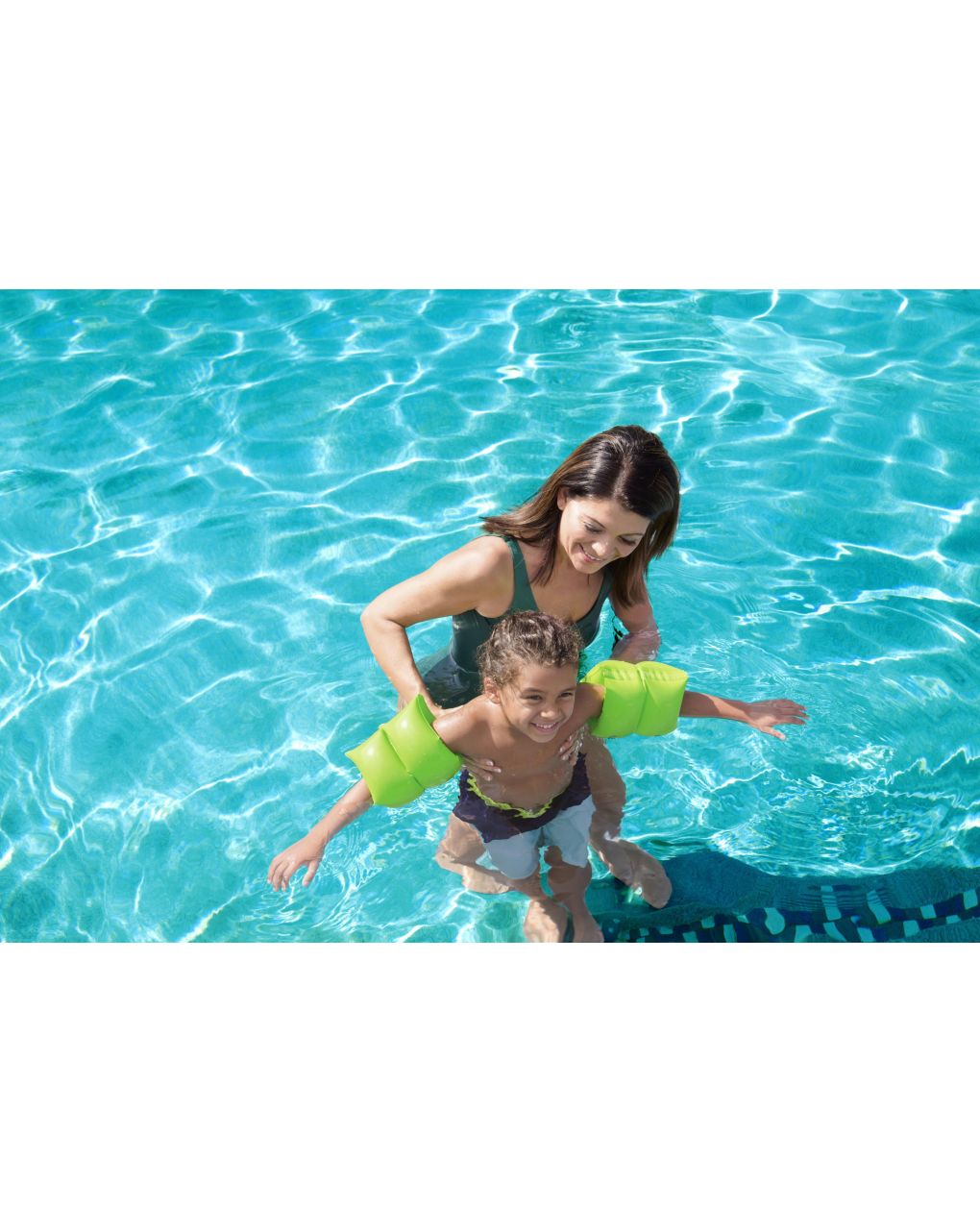 Braccioli colorati 20x20 cm - taglia 3/6 anni - 2 colori assortiti - bestway