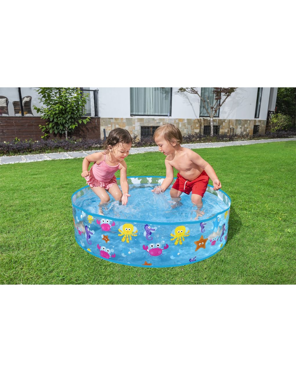 Piscina rigida  fantasia mare 122x25 cm - bestway