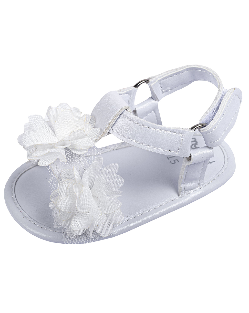 Sandalo olessia fiori organza