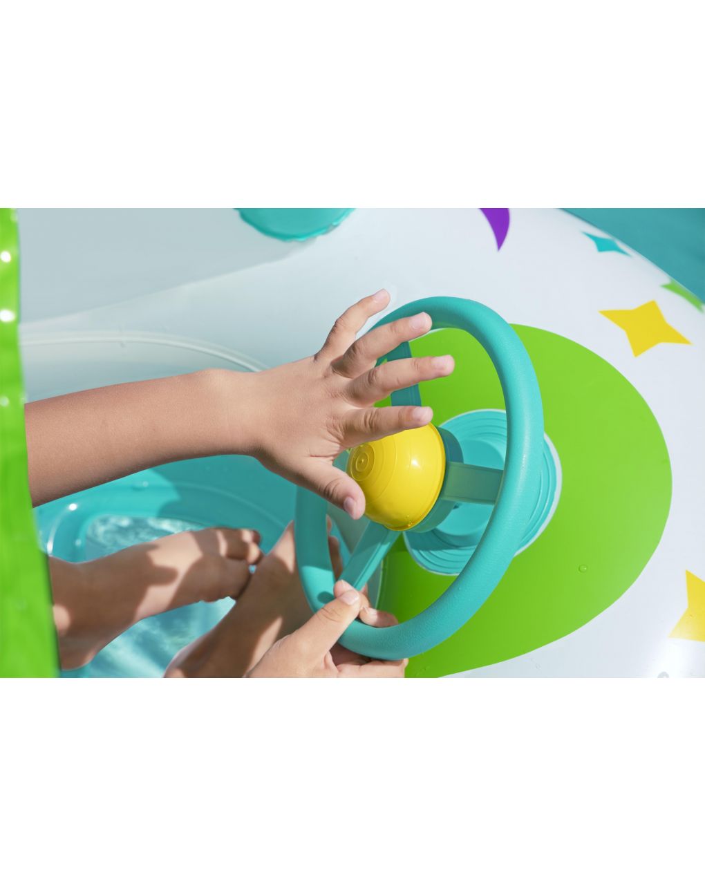 Gonfiabile navicella space con copertura 107x112 cm - bestway