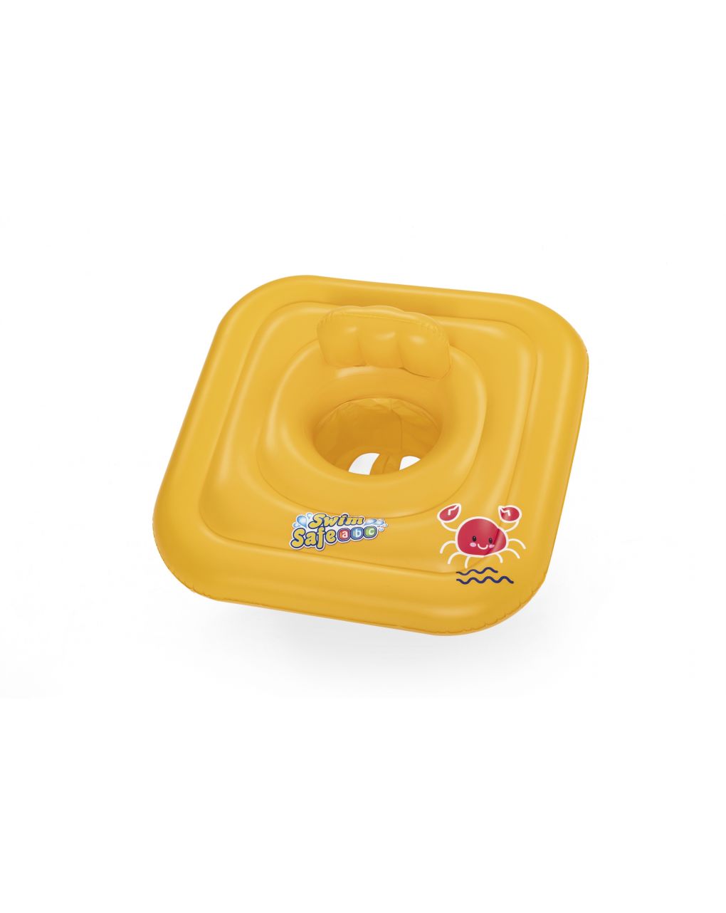 Salvagente mutandina quadrato swim safe abc step a 76x76 cm - bestway