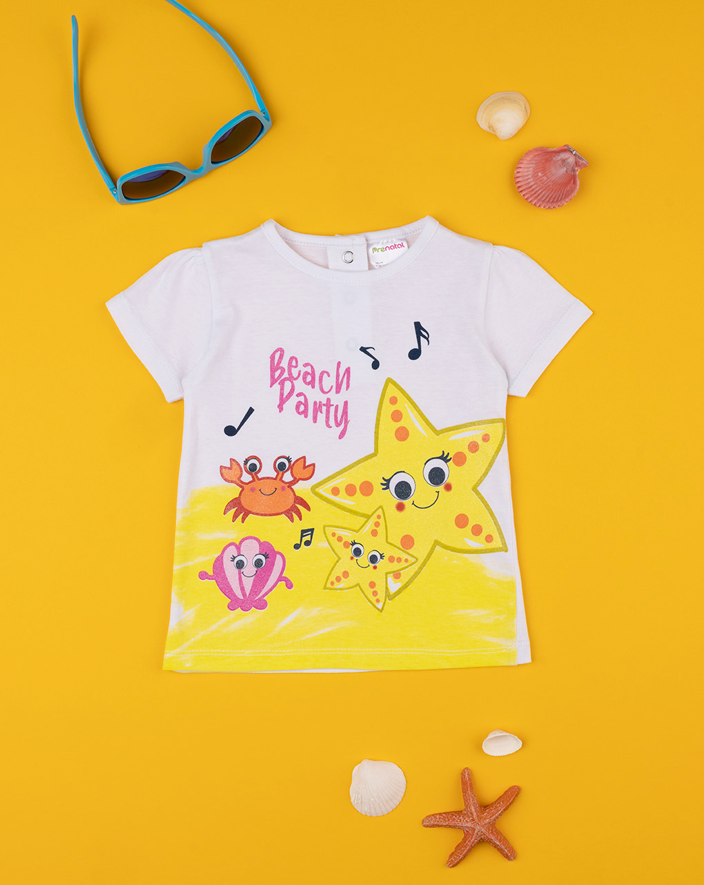 T-shirt bimba "beach party"