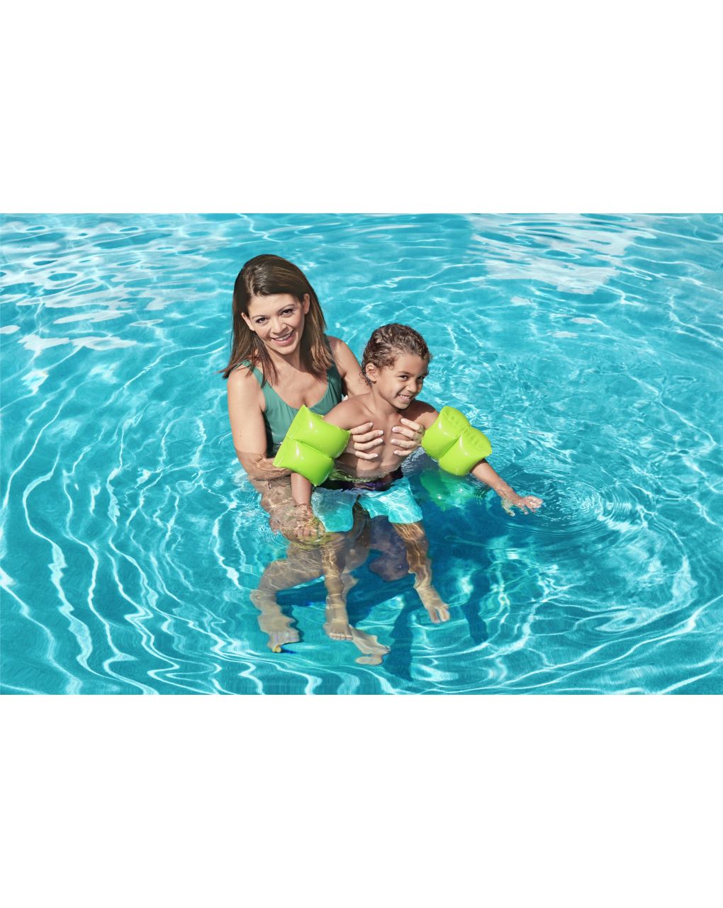 Braccioli colorati 20x20 cm - taglia 3/6 anni - 2 colori assortiti - bestway