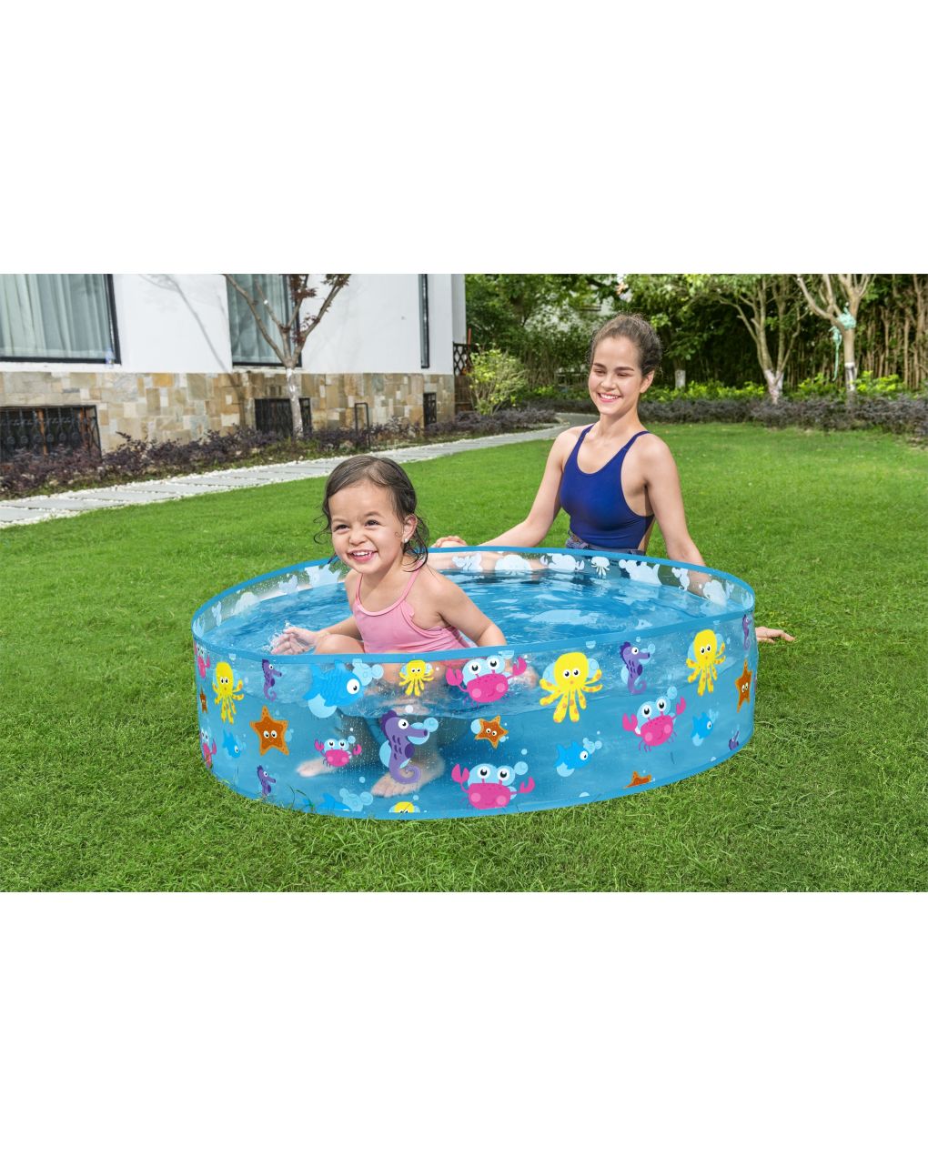 Piscina rigida  fantasia mare 122x25 cm - bestway