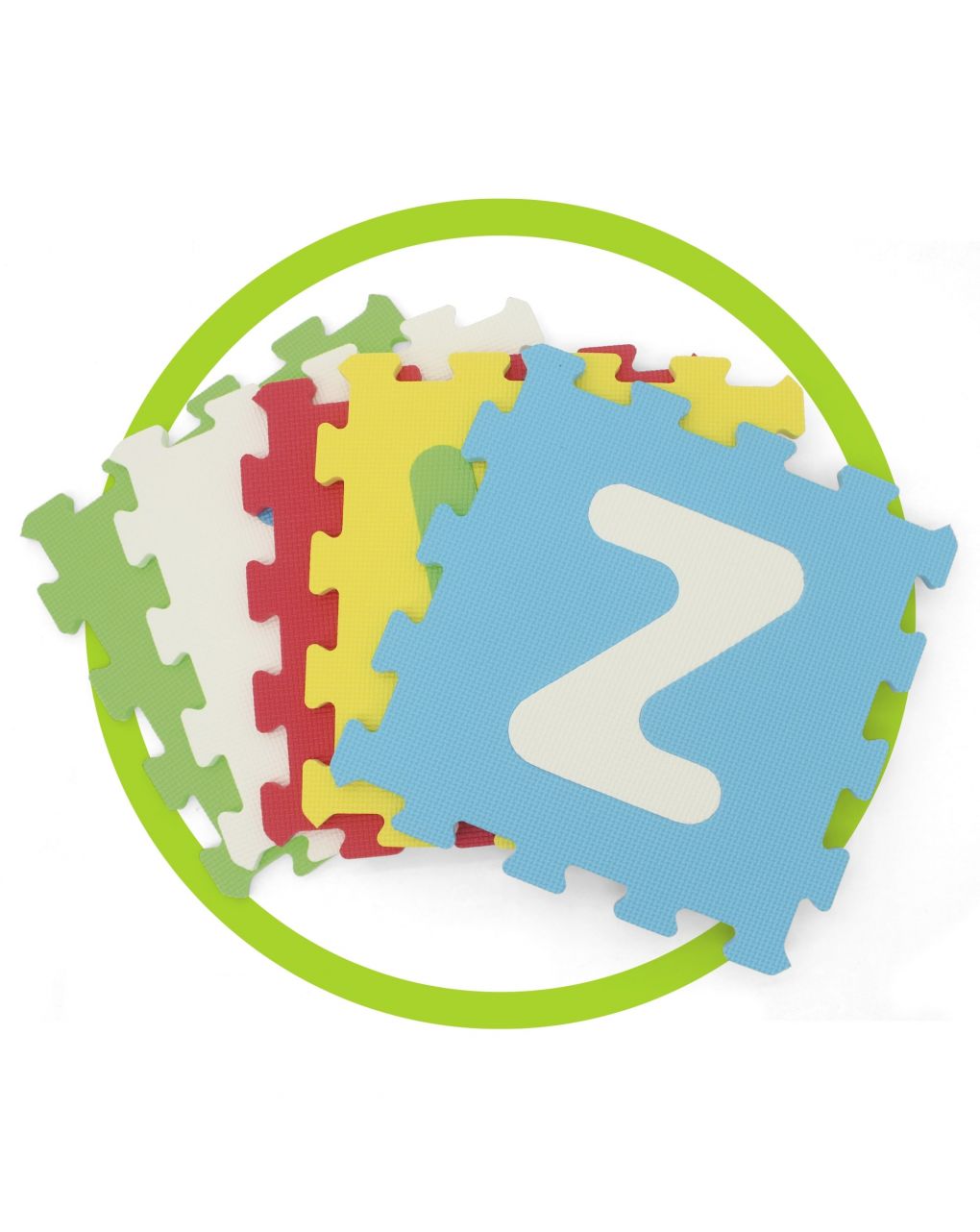 Tappeto puzzle lettere 9pz