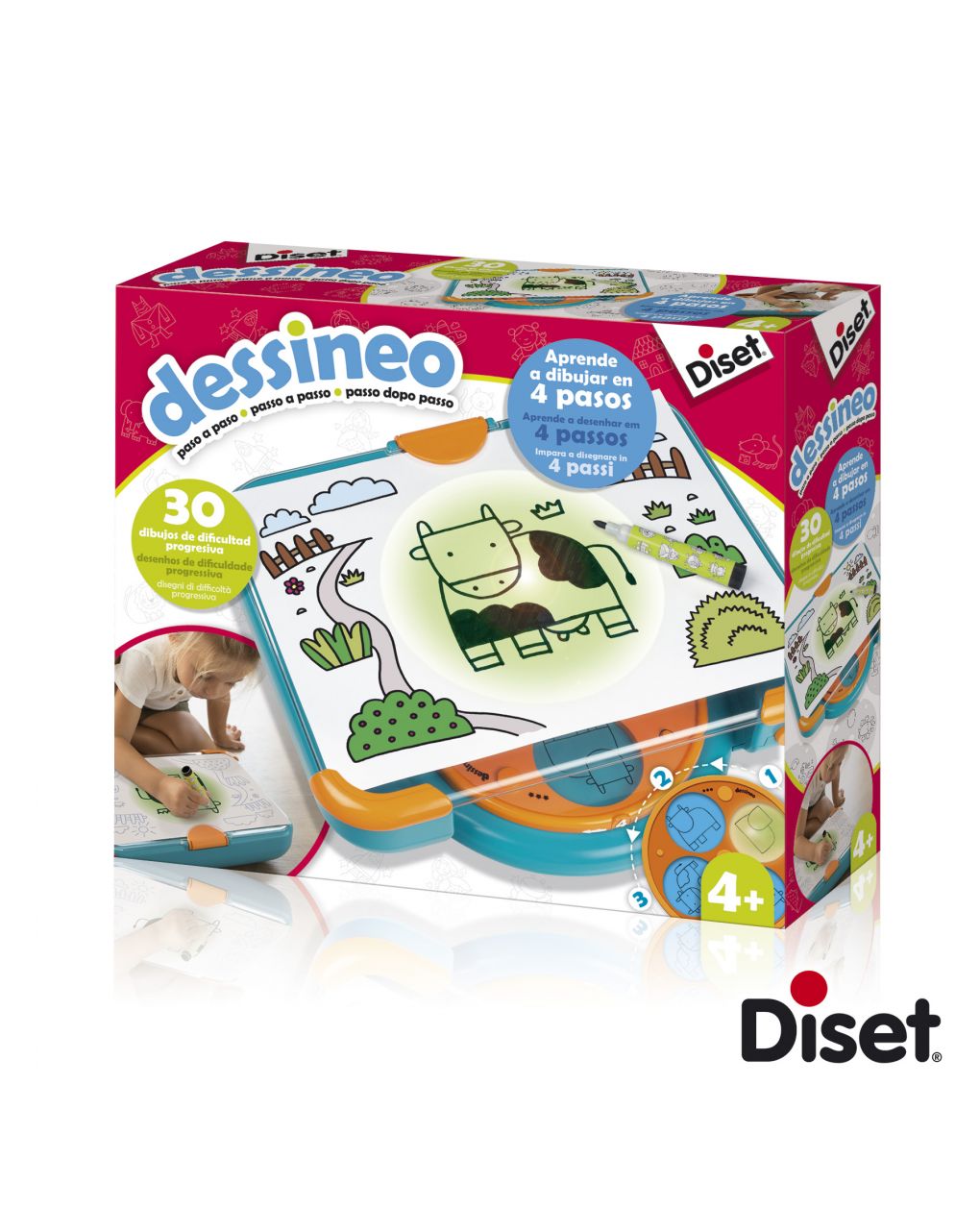Dessineo imparo a disegnare passo dopo passo - diset