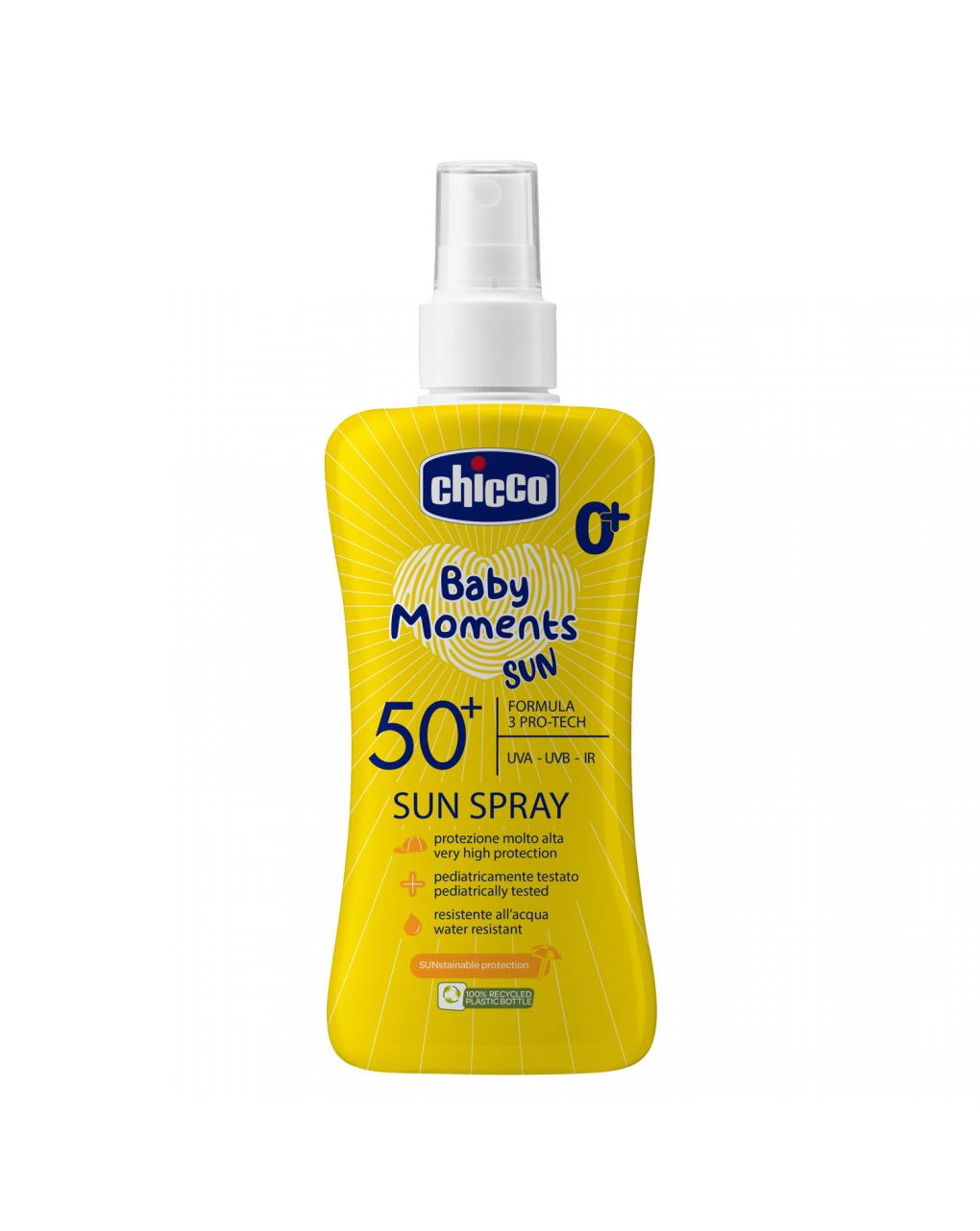 Latte solare spray spf50+ 150ml - chicco