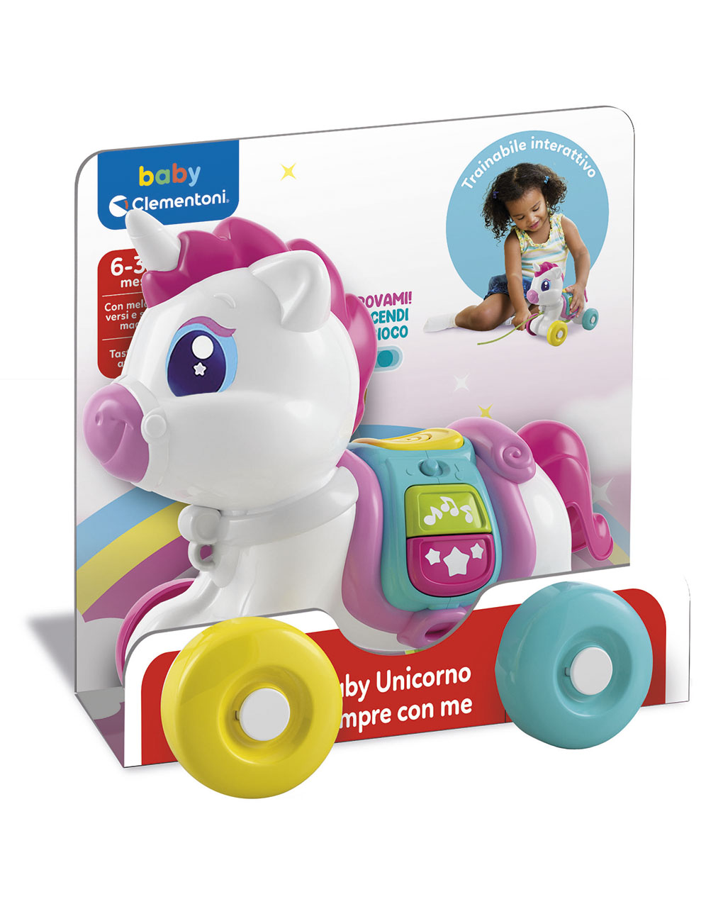 Baby unicorno sempre con me - baby clementoni