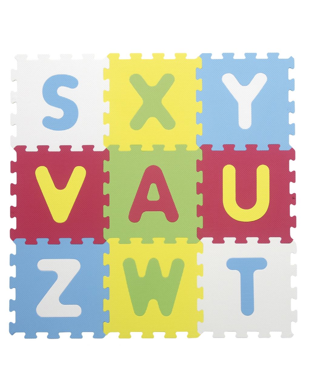Tappeto puzzle lettere 9pz