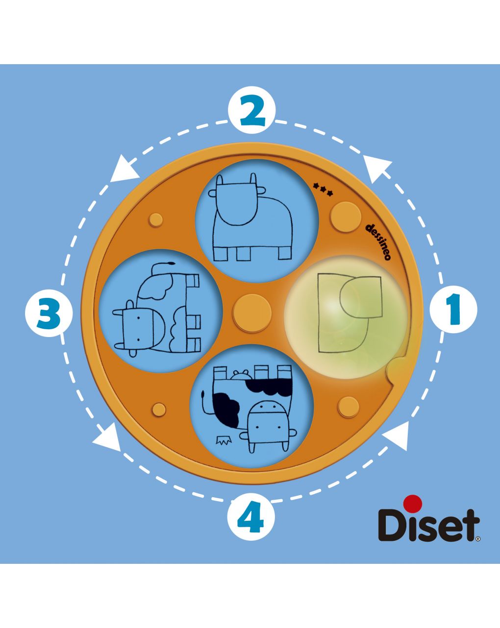 Dessineo imparo a disegnare passo dopo passo - diset