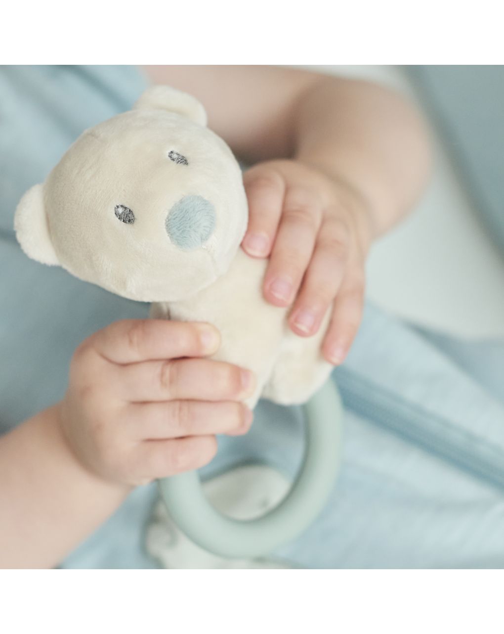 Sonaglio con annello in silicone - nattou