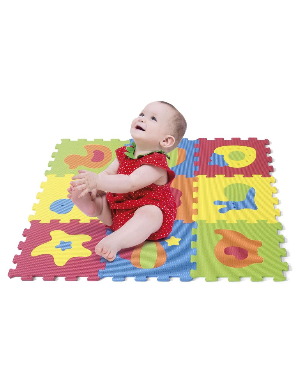 Tappeto puzzle animali 9pcs