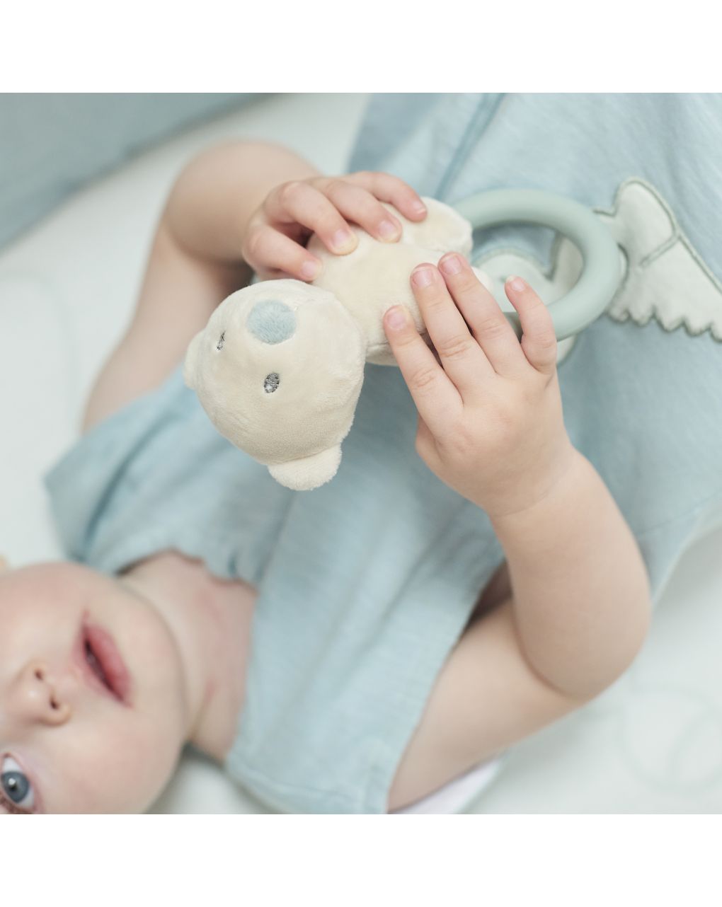 Sonaglio con annello in silicone - nattou