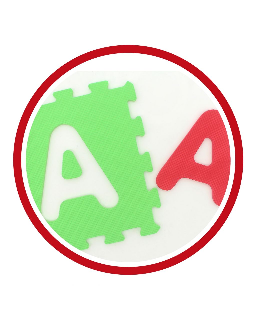 Tappeto puzzle lettere 9pz