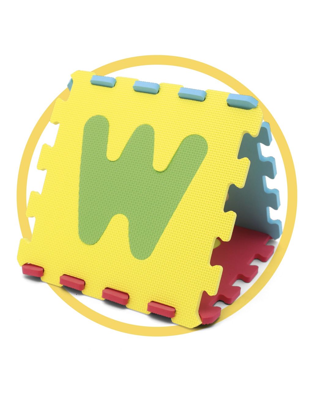 Tappeto puzzle lettere 9pz