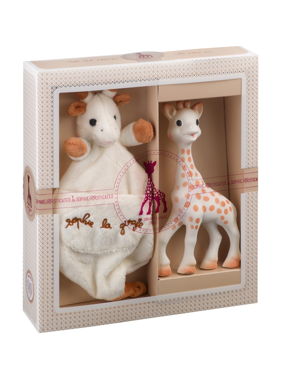Cofanetto creazione tenerezza n. 1 sophie la girafe - vulli