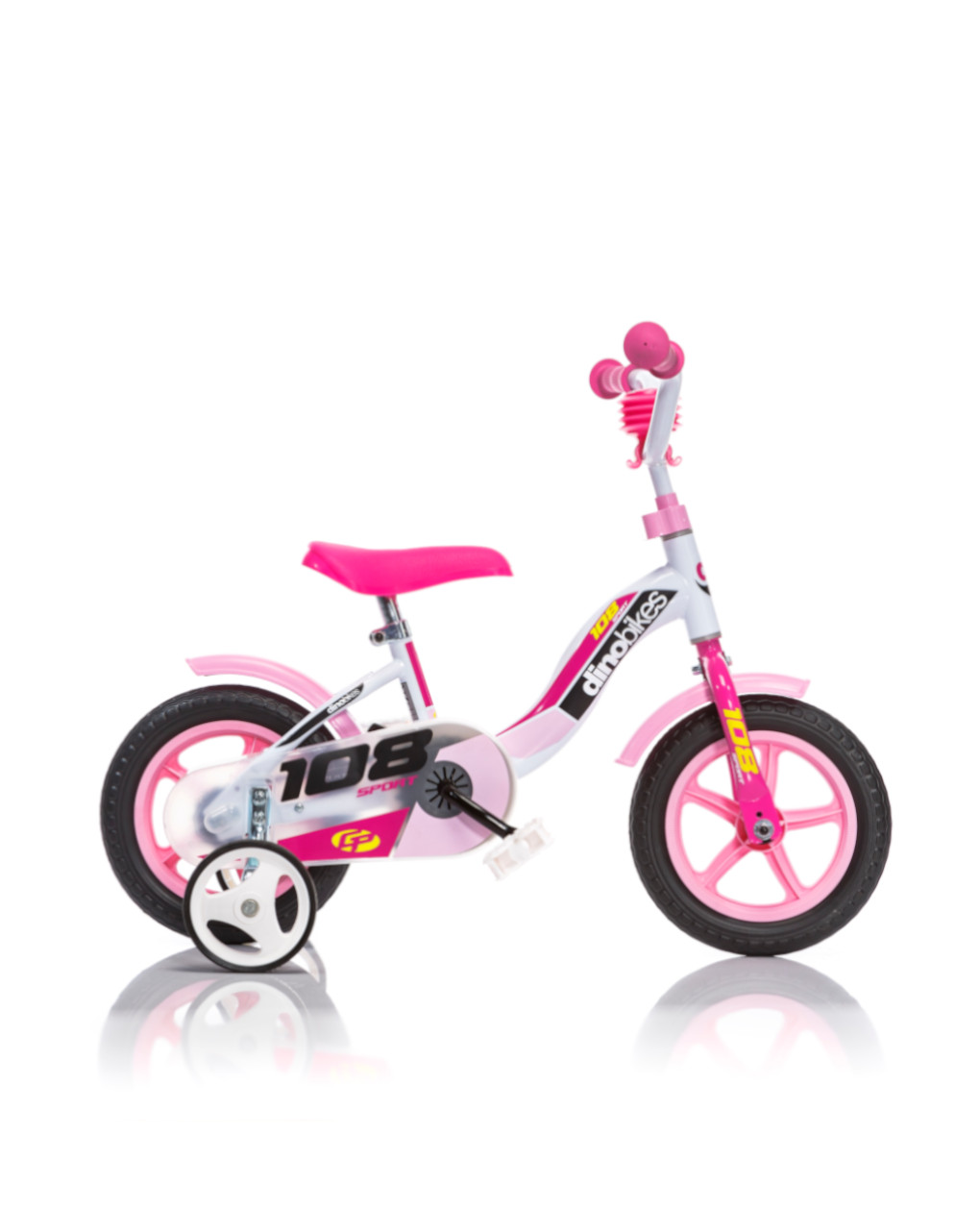 Bici bimba 10" senza freno 3-4 anni - dino bikes