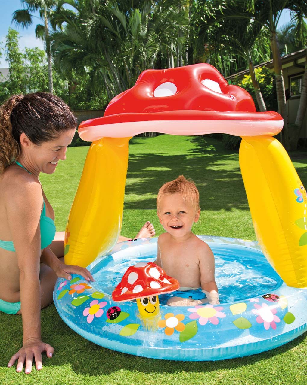 Piscina baby fungo cm 102x89 i.6 - intex