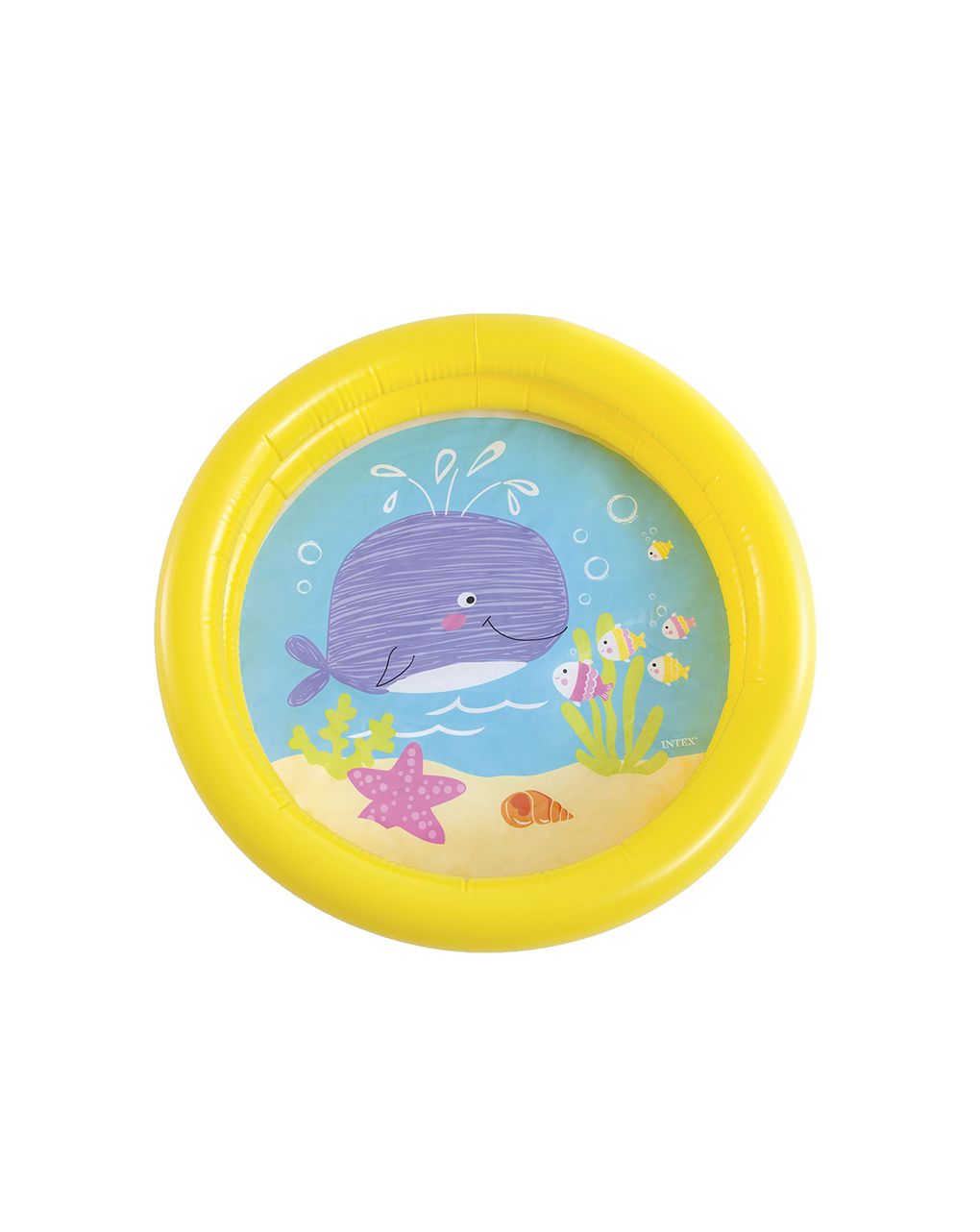 Piscina baby fondo animaletti - colori assortiti - cm 61x15 i.36 - intex