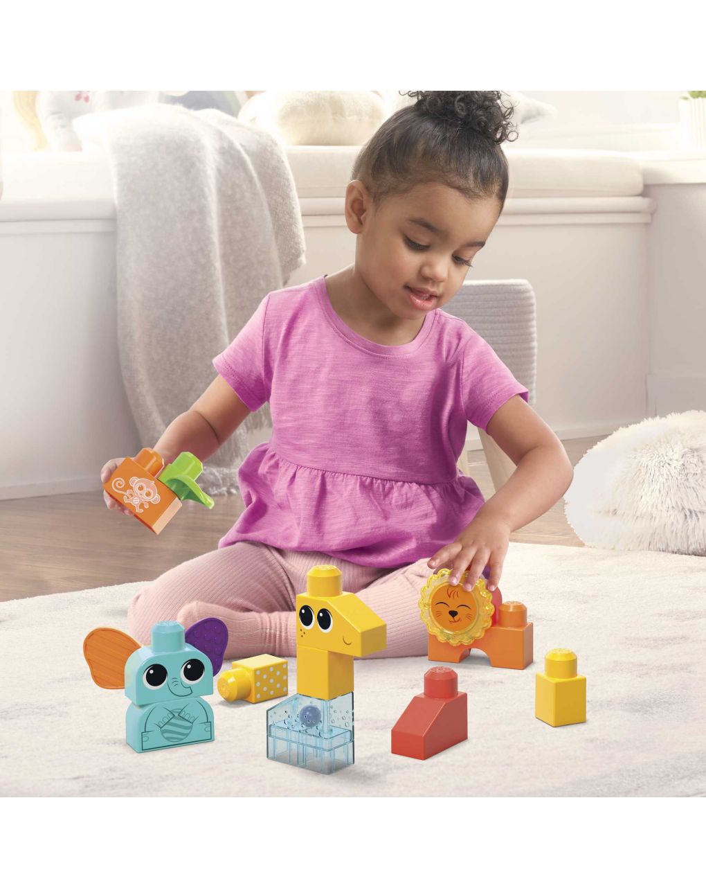 Safari scuoti e suona - mega blocks