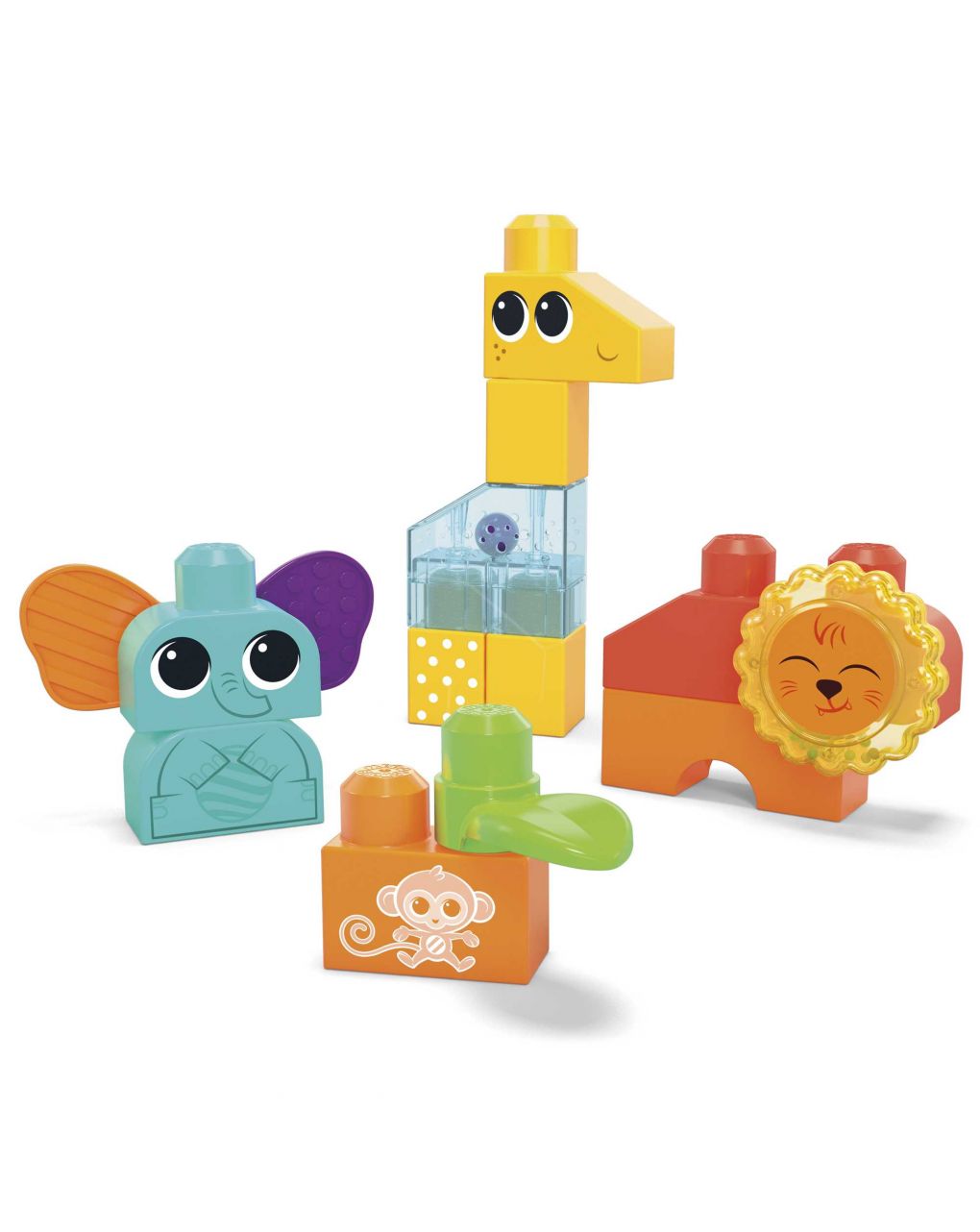 Safari scuoti e suona - mega blocks