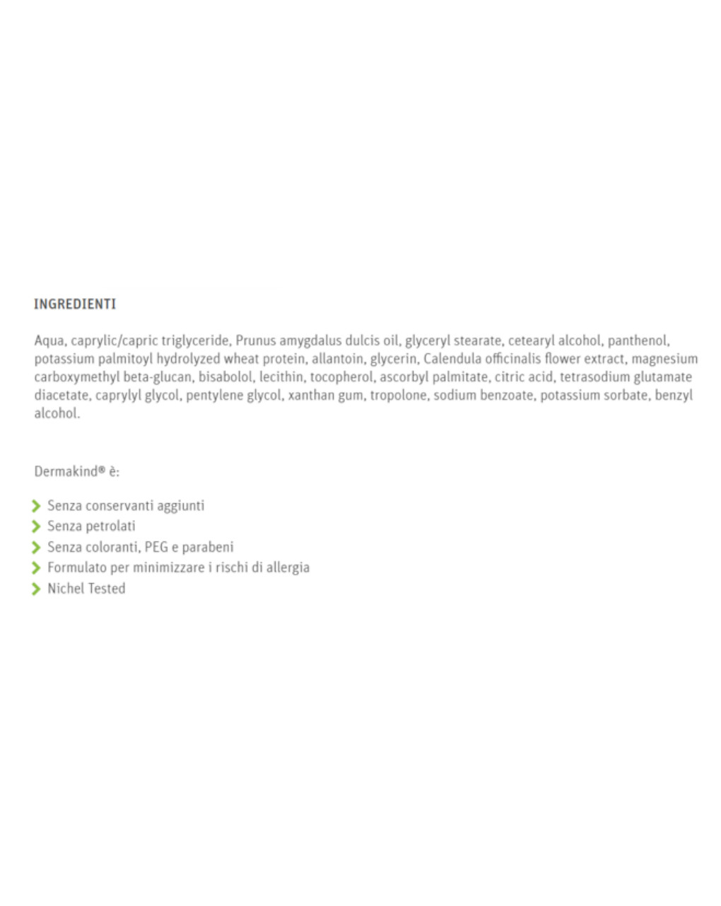 Dermakind crema lenitiva schwabe - mama natura