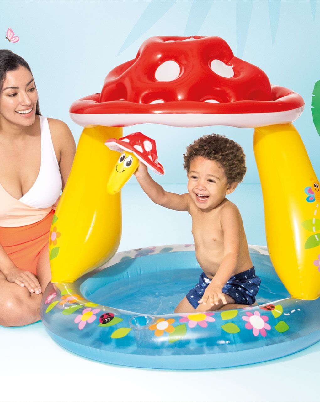 Piscina baby fungo cm 102x89 i.6 - intex