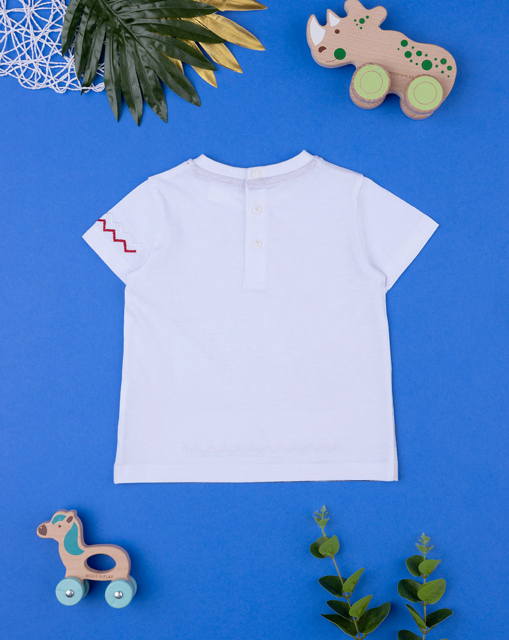 T-shirt bimbo maniche corte "wild"