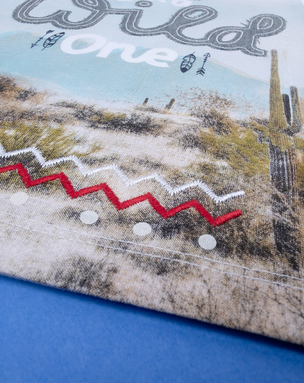 T-shirt bimbo maniche corte "wild"