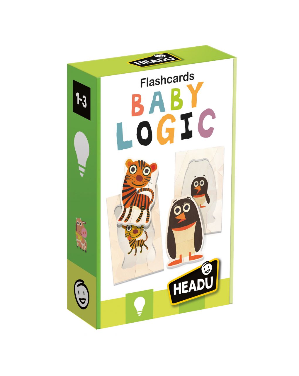 Flashcards baby logic. a ciascuna mamma il suo cucciolo! 1/3 anni - headu