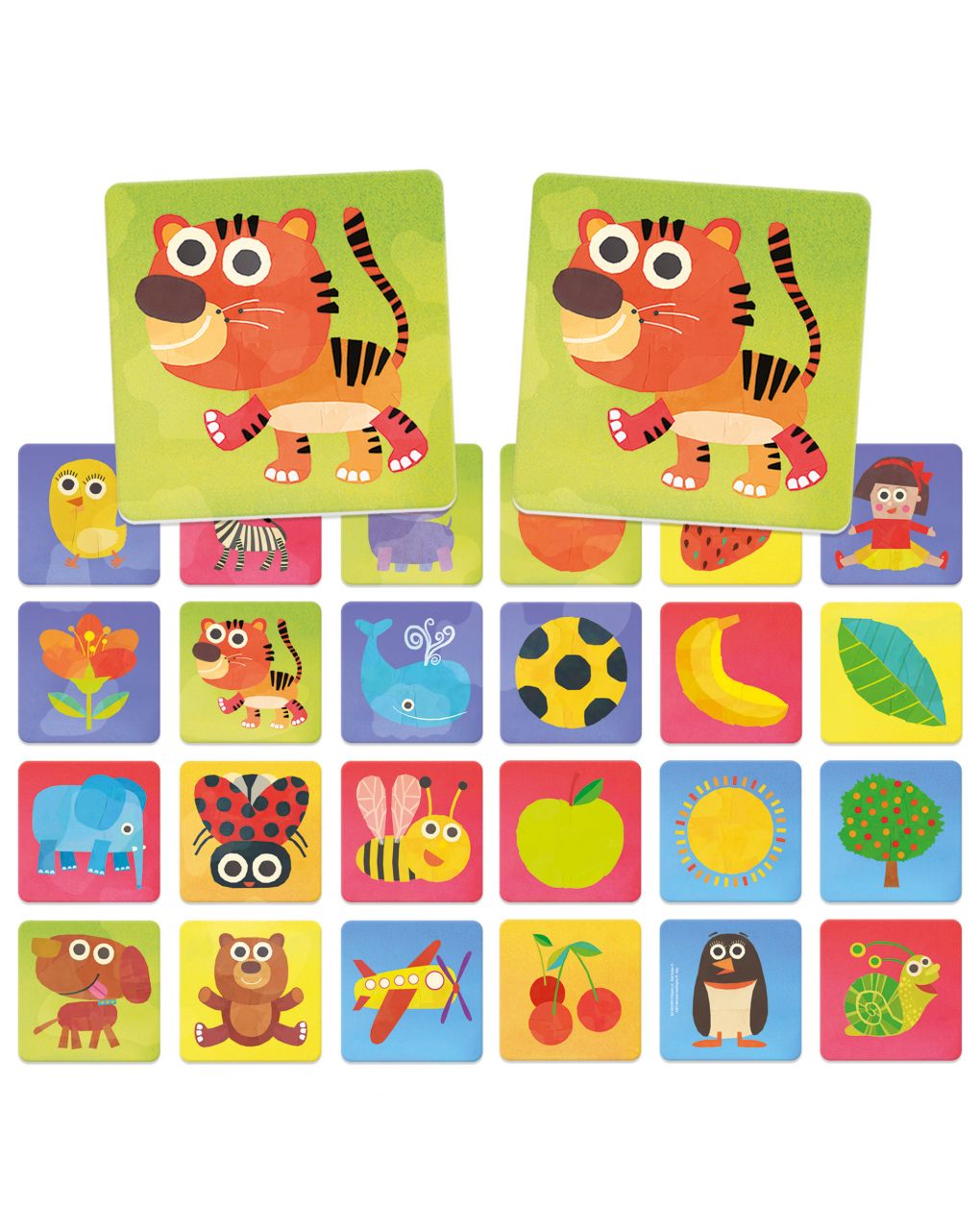 Baby memo. il mio primo gioco di memoria! 2/4 anni - headu