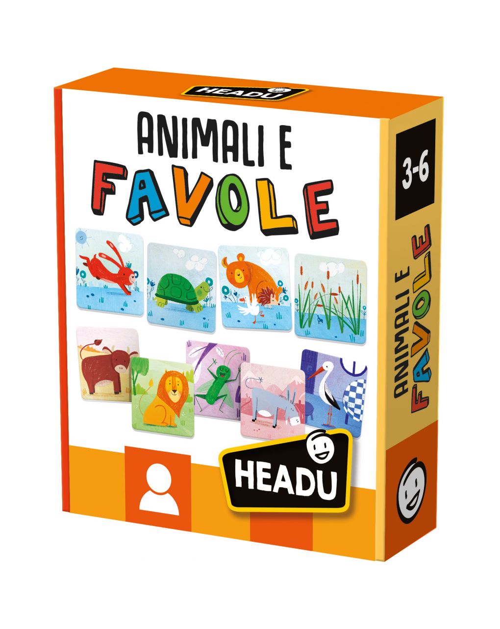 Animali e favole. gioca componi e inventa! 3/6 anni - headu