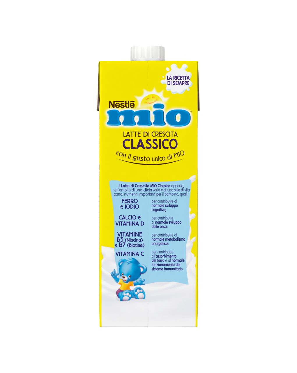 Latte di crescita mio classico 1l - nestlé