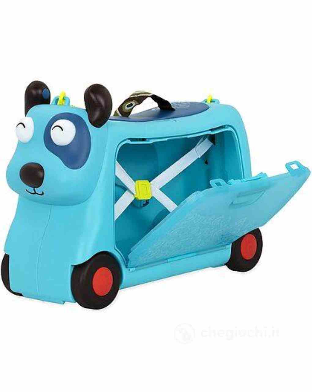 On the gogo woofer valigia cavalcabile per bambini 2+ anni - b.toys