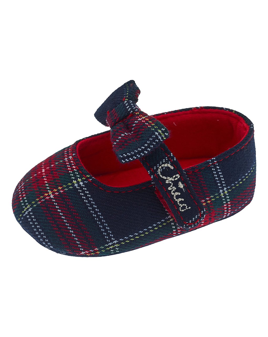 Ballerina neonata in tartan