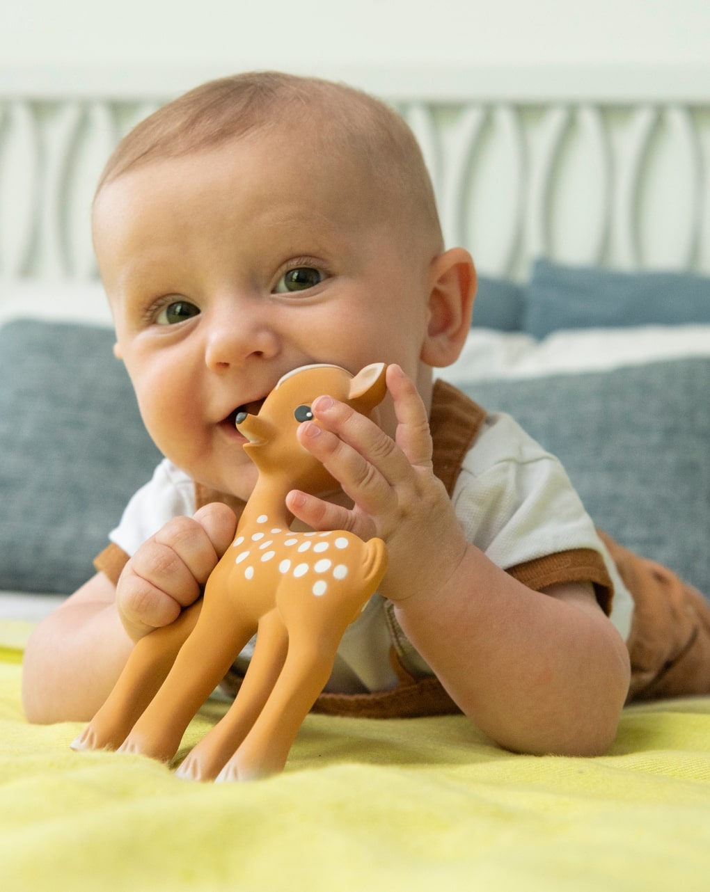Fanfan il cerbiatto (in caucciù 100% naturale) - sophie la girafe