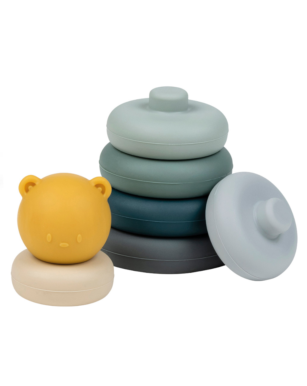 Anelli impilabili verde - nattou