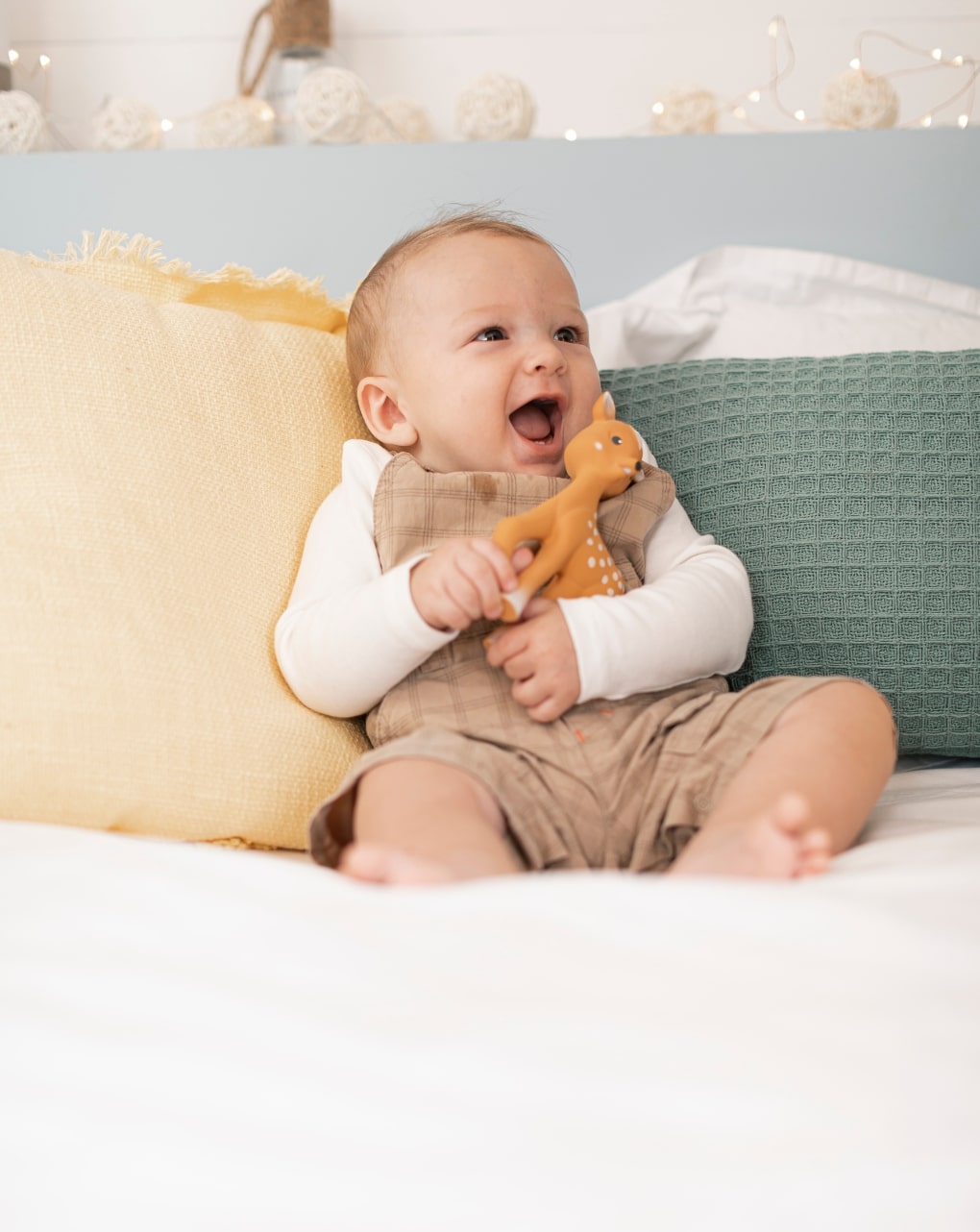 Fanfan il cerbiatto (in caucciù 100% naturale) - sophie la girafe