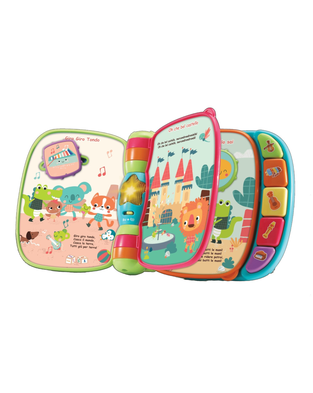 Il mio primo libro interattivo - le mie tenere canzoncine 6-36 mesi - vtech