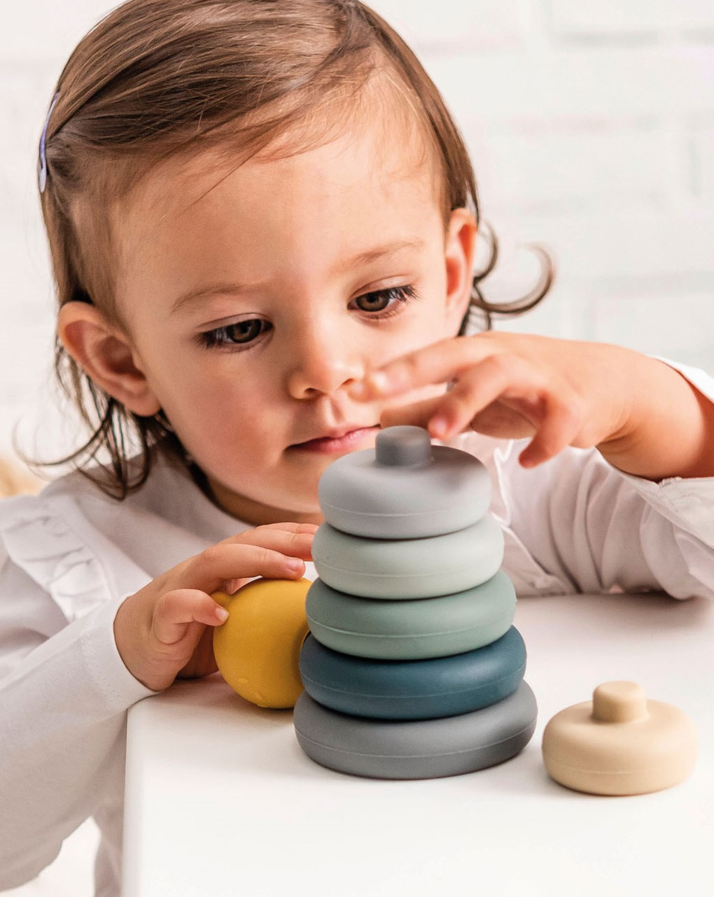 Anelli impilabili verde - nattou