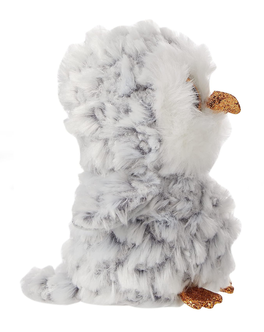 Owlette la gufetta con gli occhi dorati scintillanti - peluche 15 cm - ty beanie boos