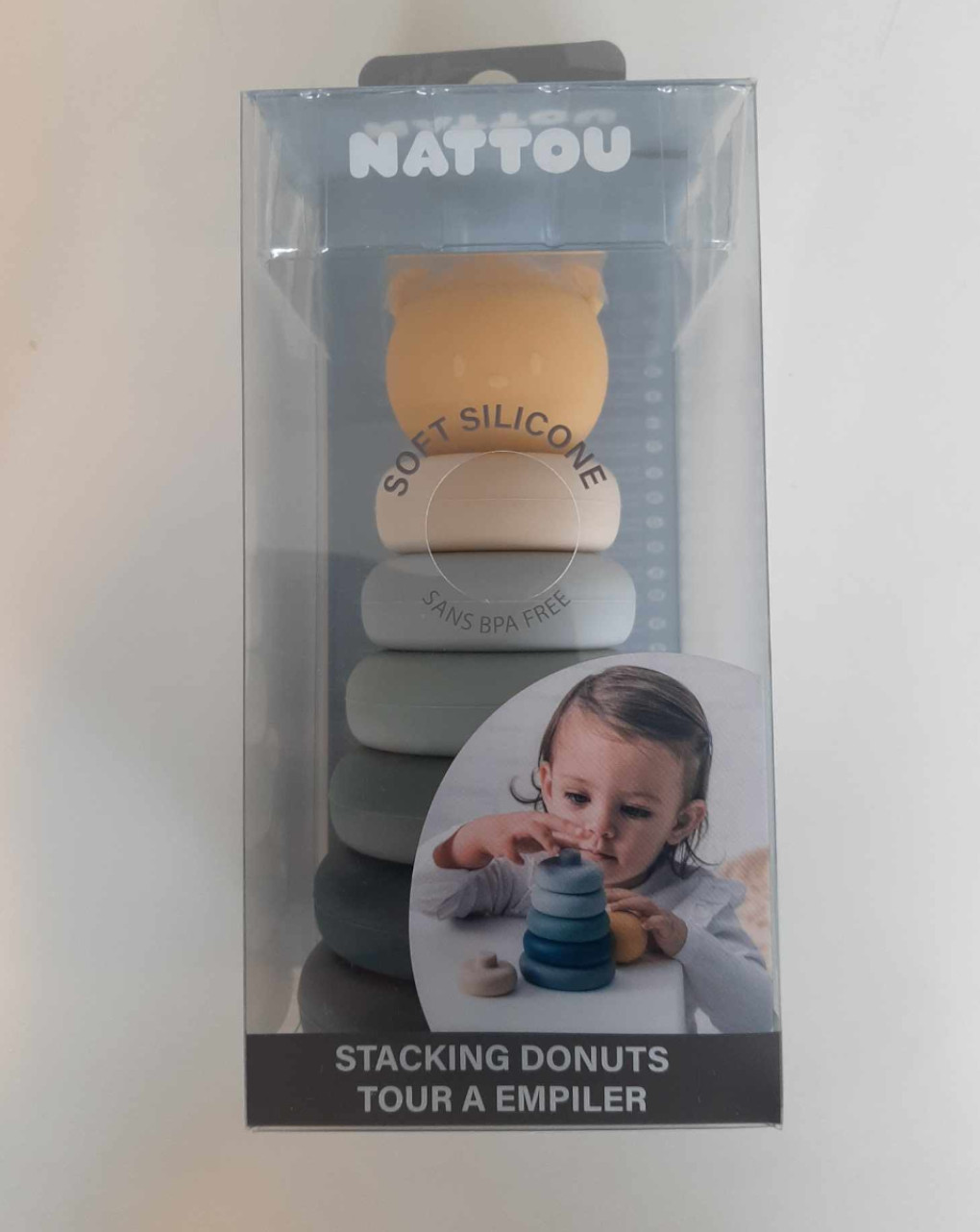 Anelli impilabili verde - nattou