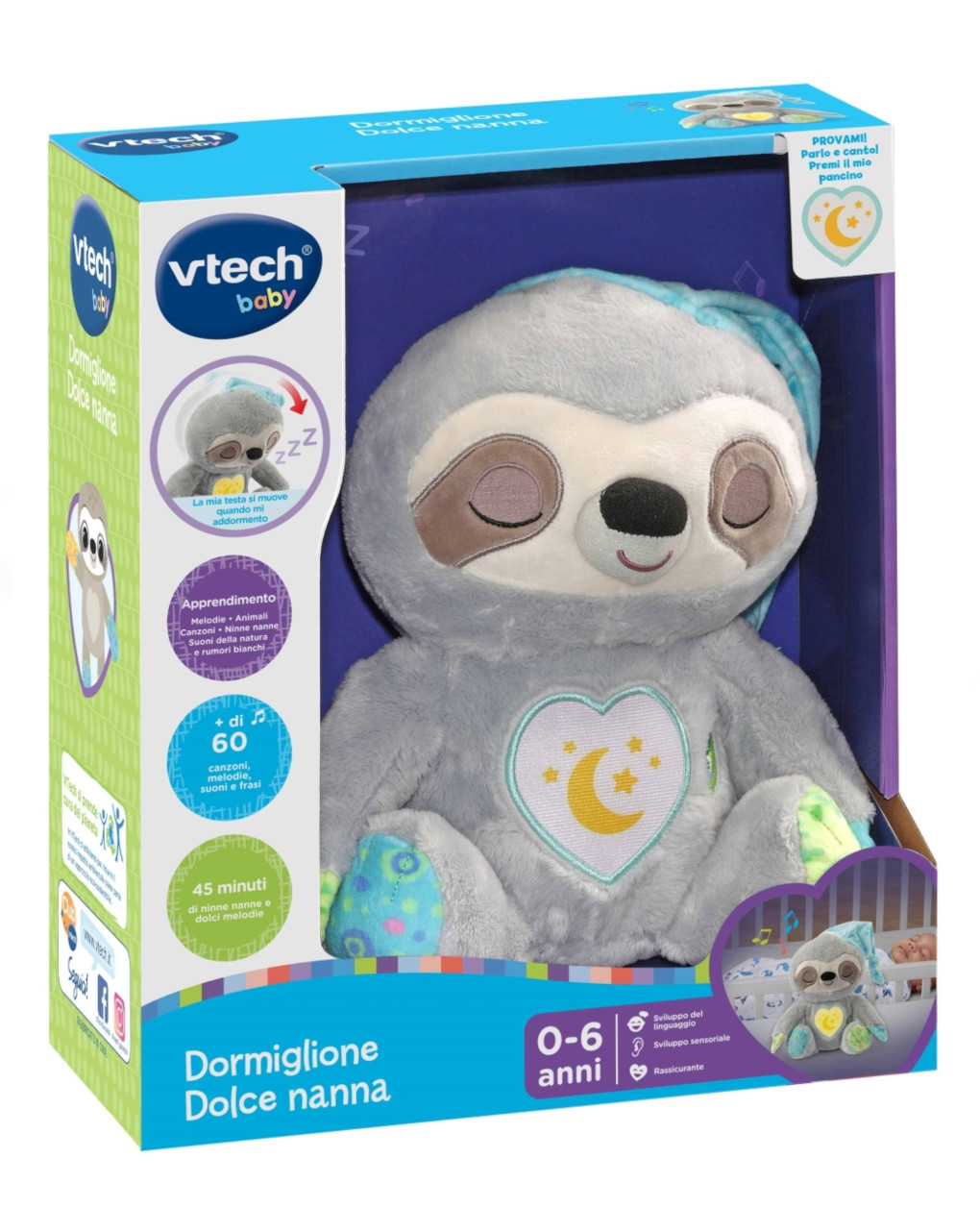 Dormiglione dolce nanna 0-6 anni - vtech