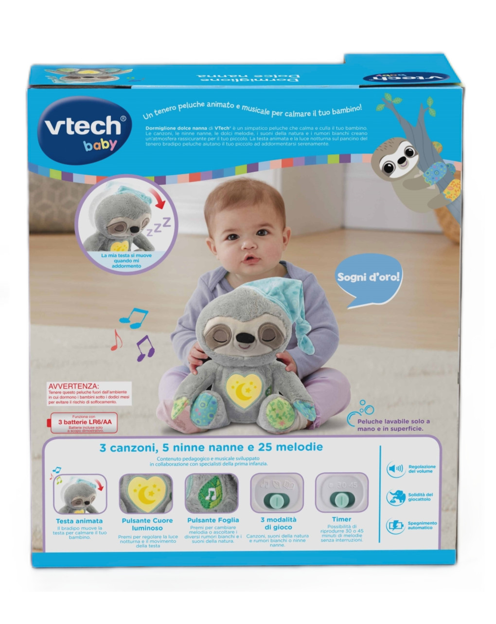 Dormiglione dolce nanna 0-6 anni - vtech